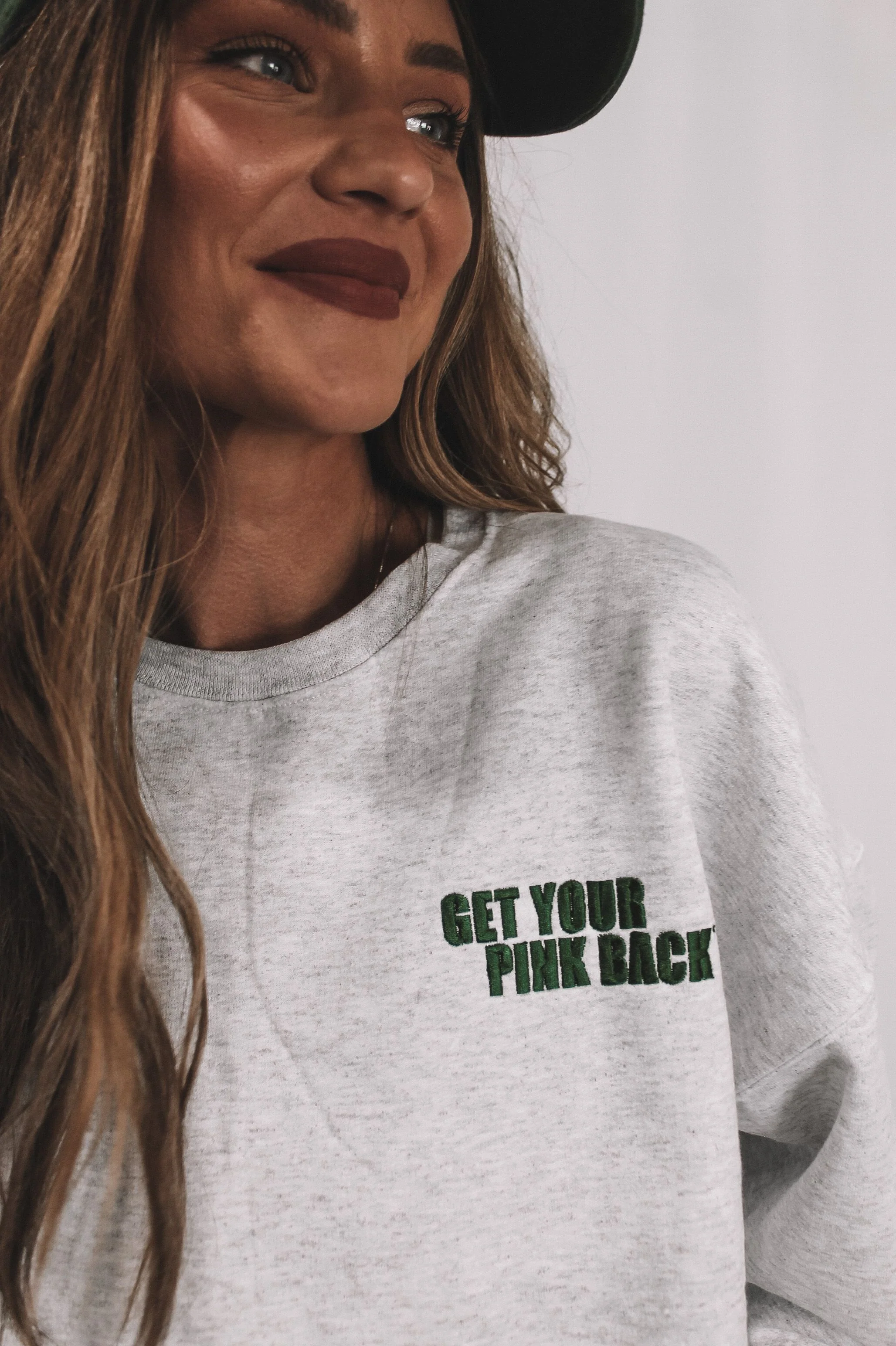 Affirmations Collection Sweat Set Ash Sweatshirt - Image 5