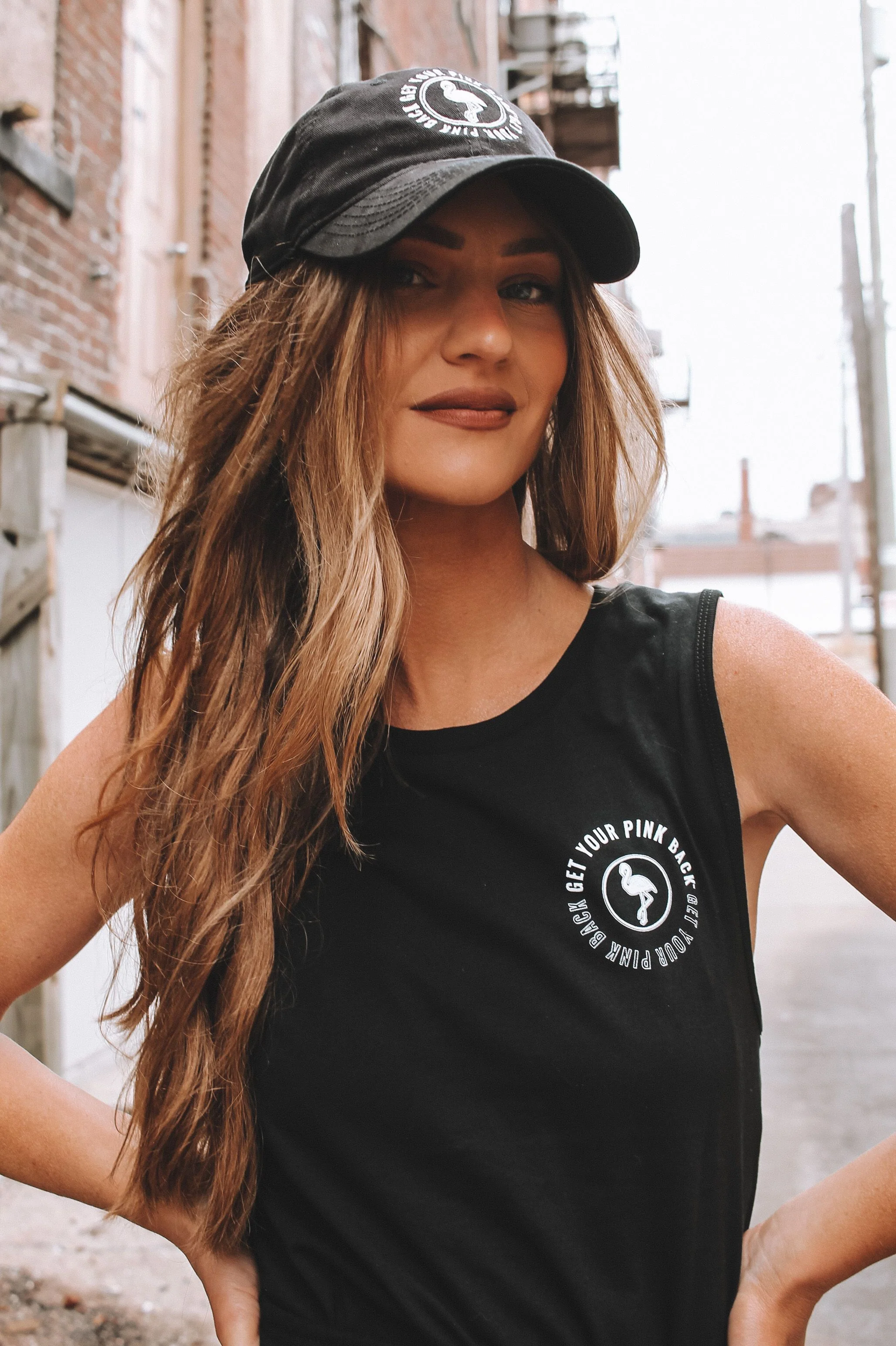 Black & White Collection Get Your Pink Back® Tank - Image 3
