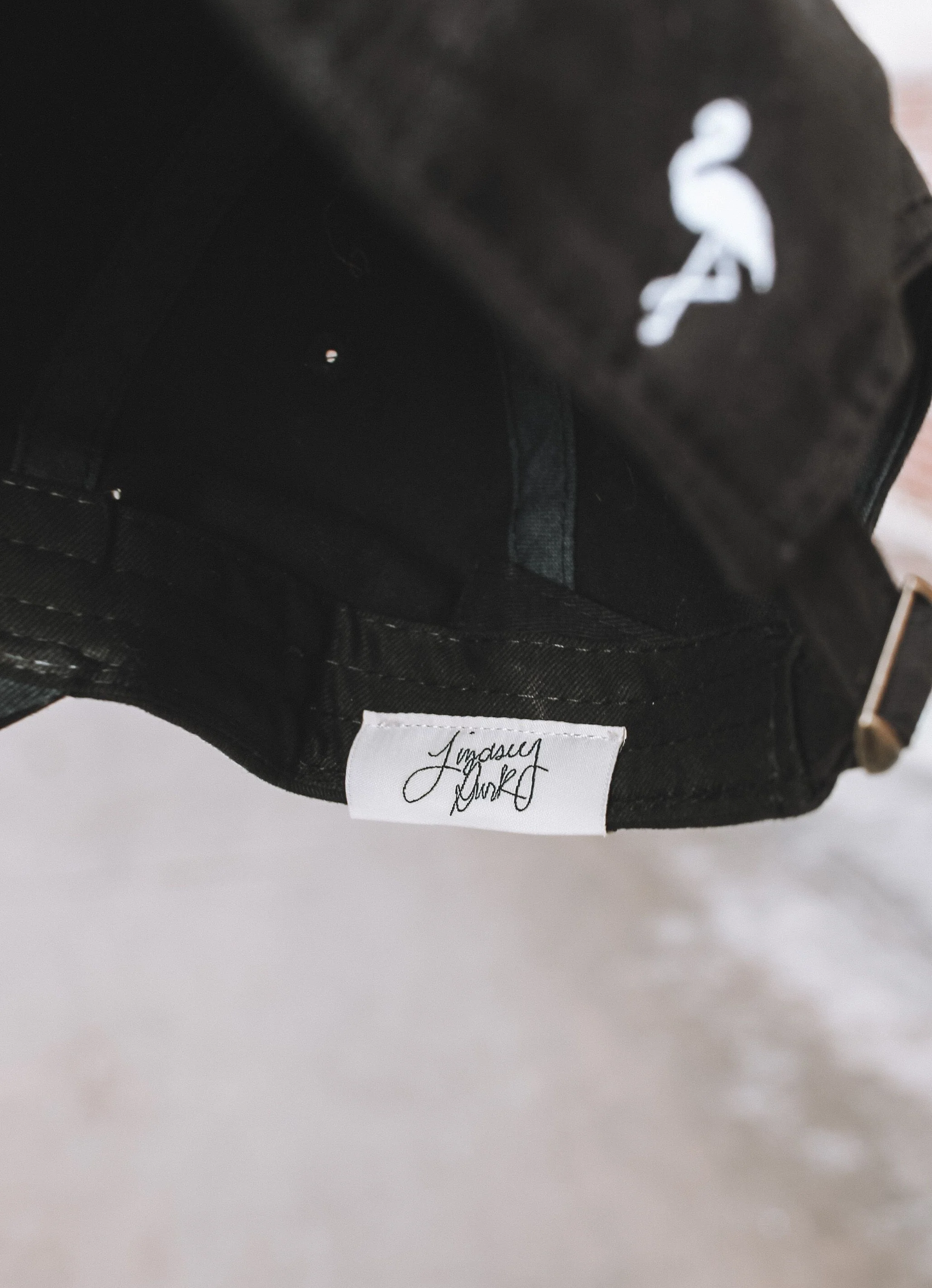 Black & White Collection Get Your Pink Back® Dad Hat - Image 4