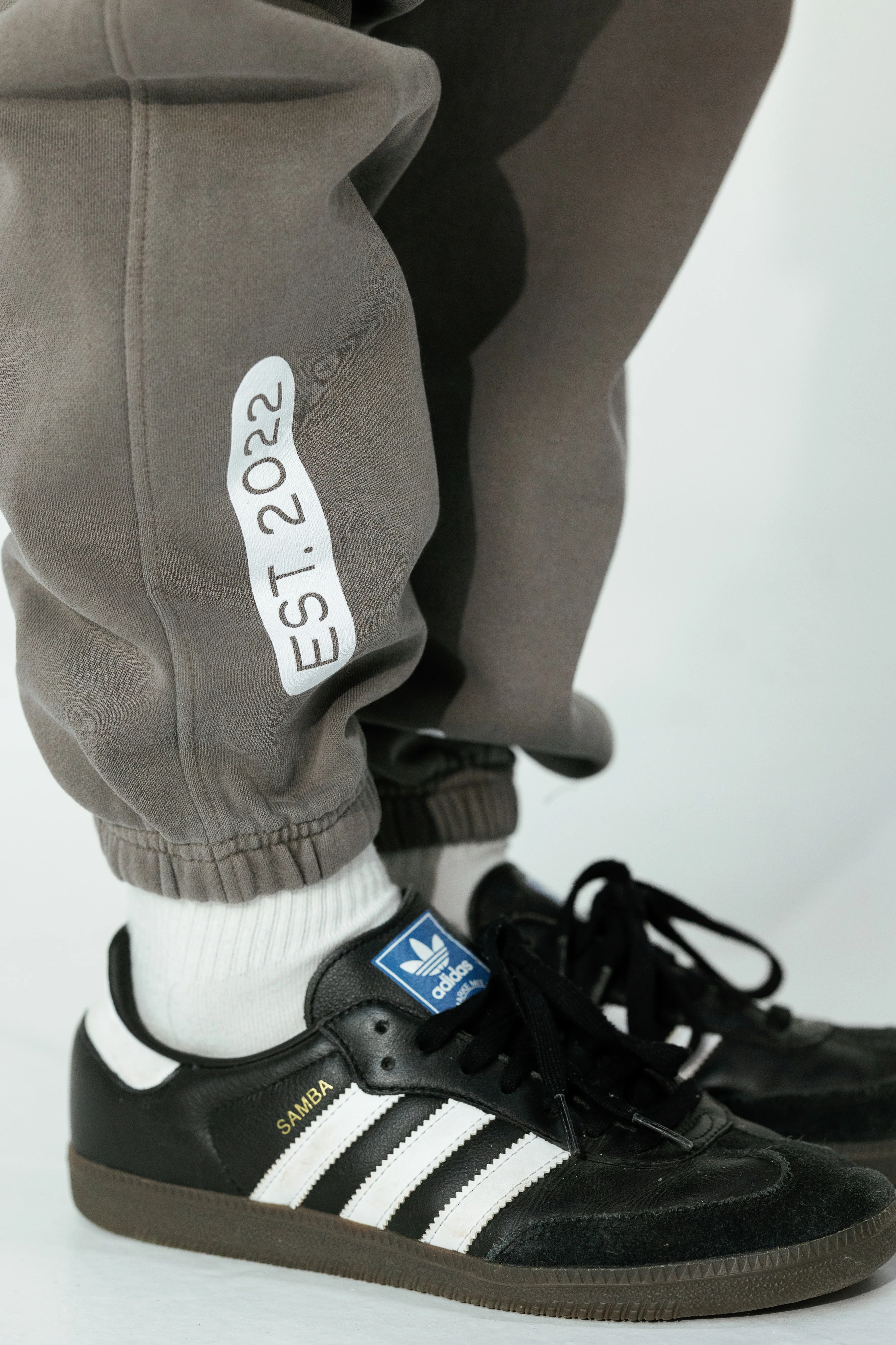 Dusty Gray Relaxed Fit Sweatpants - Image 5