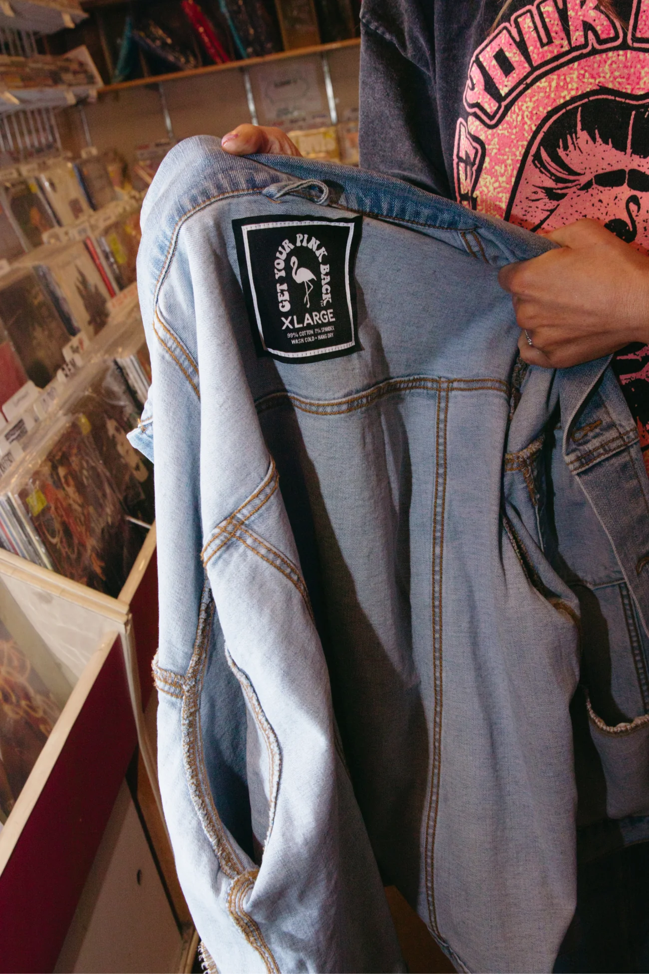 Like an Eagle Denim Jacket - Image 3