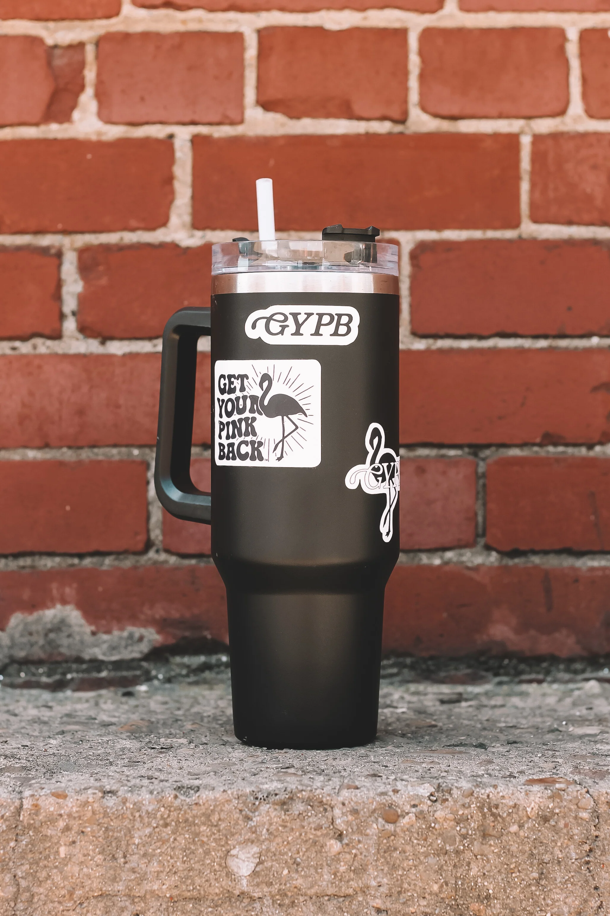 Get Your Pink Back® Tumbler & Sticker Combo - Image 5