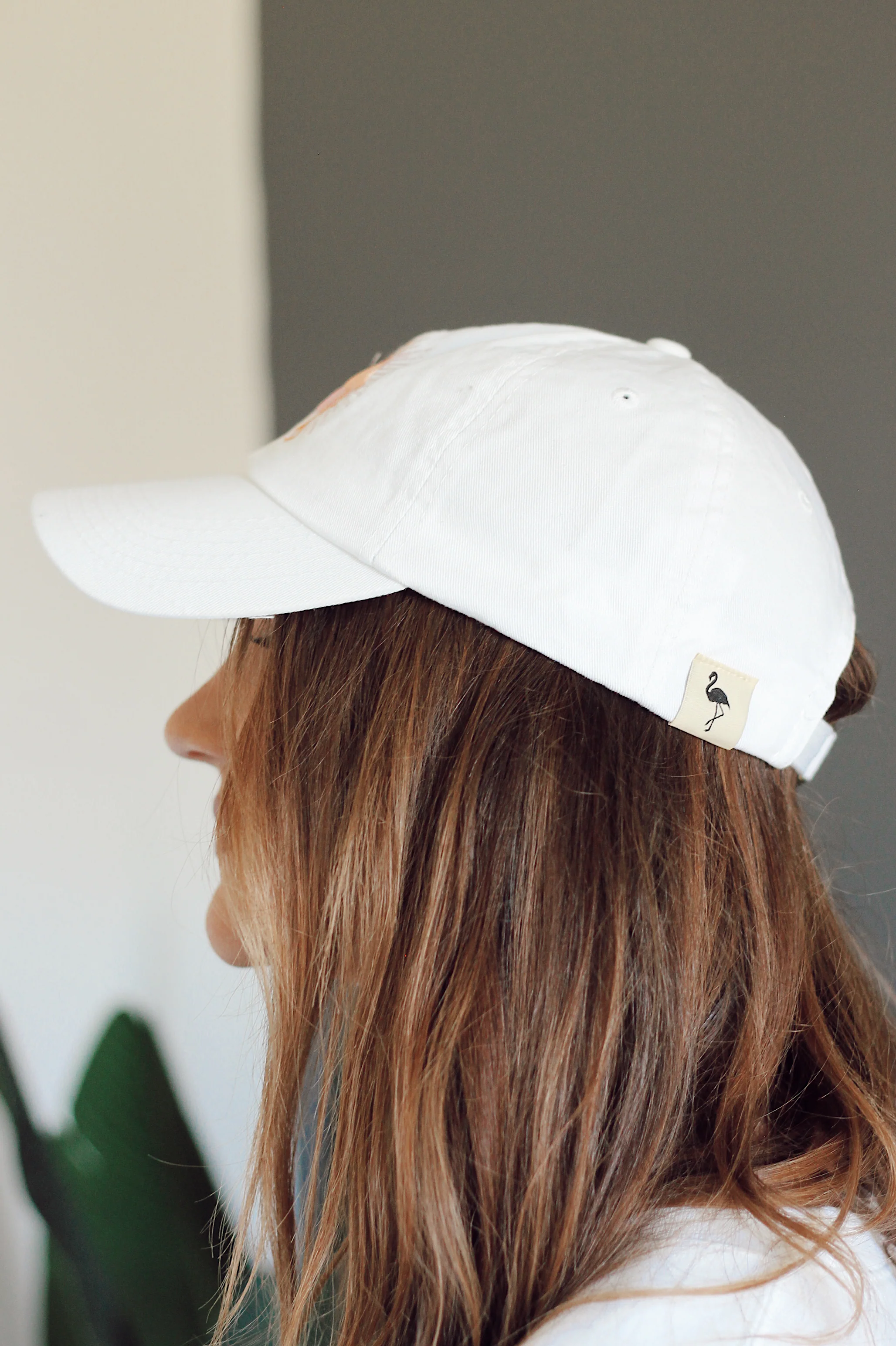 Get Your Pink Back® White Dad Hat - Image 2