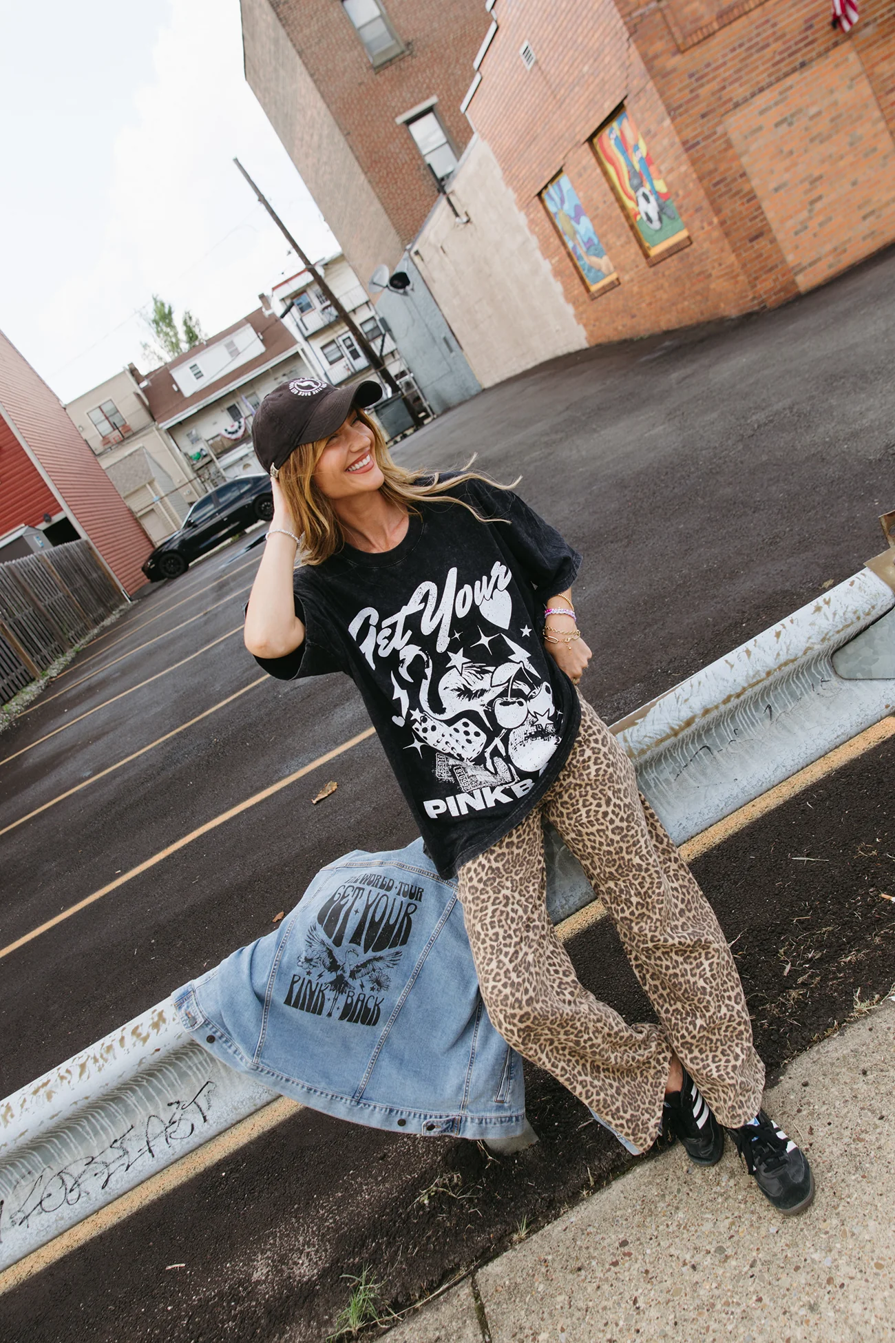 Luck Be a Lady Black Tee - Image 3