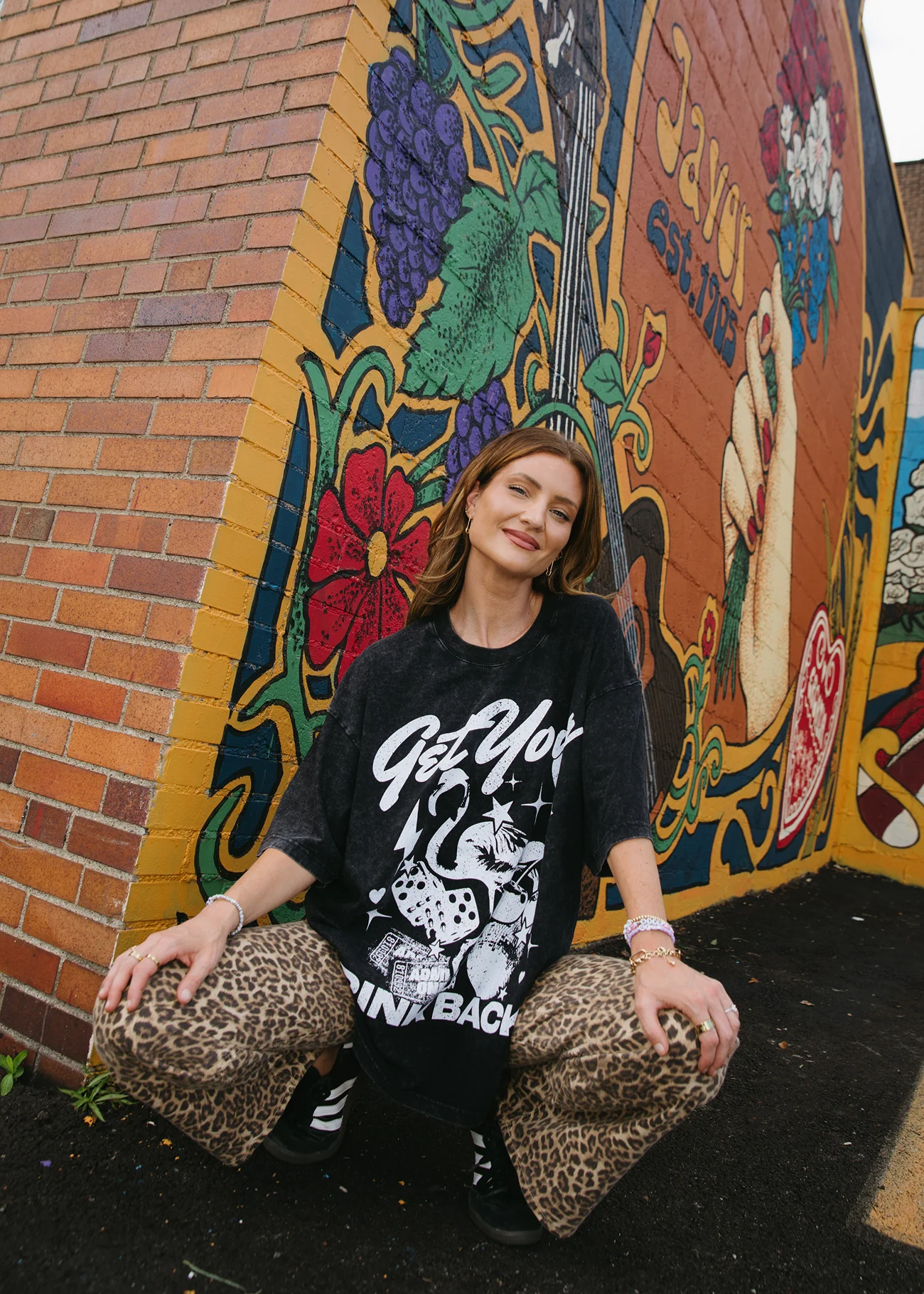 Luck Be a Lady Black Tee - Image 4