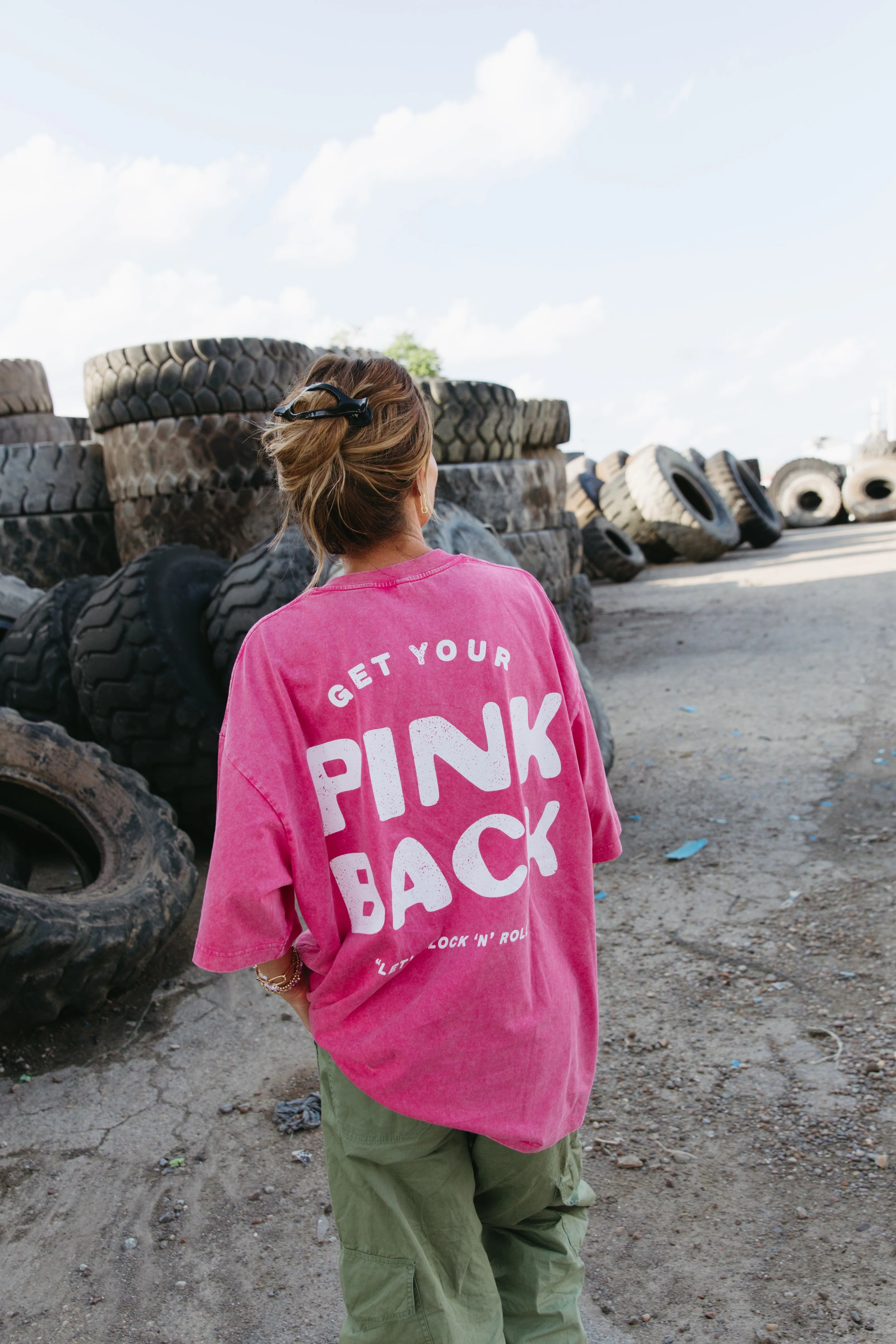 Ring of Fire Pink Tee